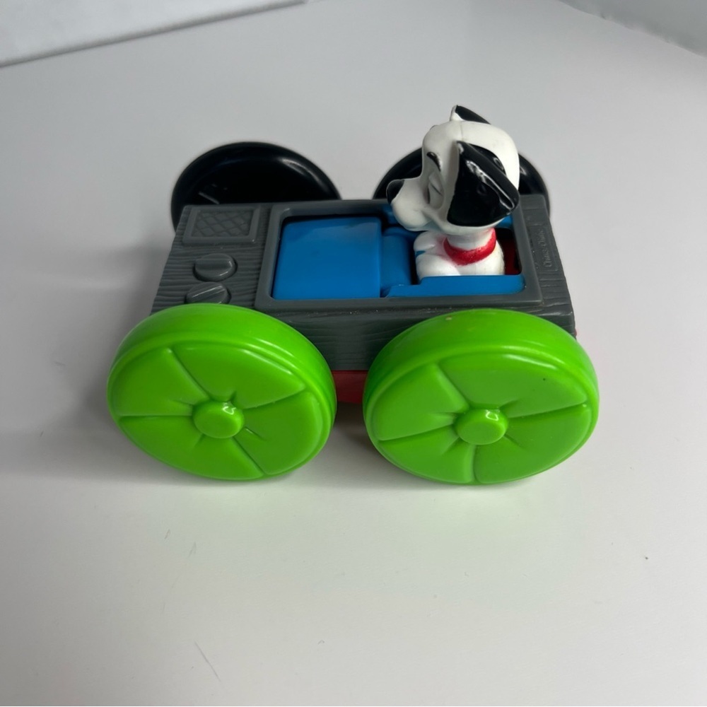 Vintage 1998 McDonald's Disney 101 Dalmatians Flip Car Cruella De Vil Puppy Dog - Picture 6 of 11